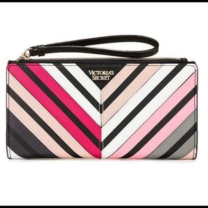 Victoria’s Secret Chevron Slim Wristlet/Wallet